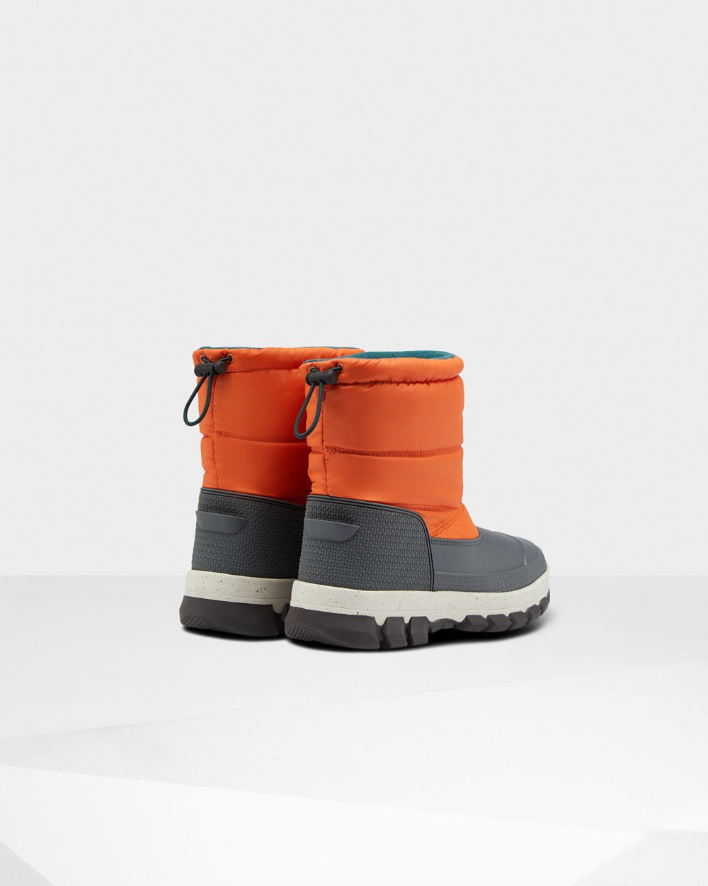 Botas de Nieve Hunter Mujer - Original Insulated Short - Naranjas - MQRTDXI-19